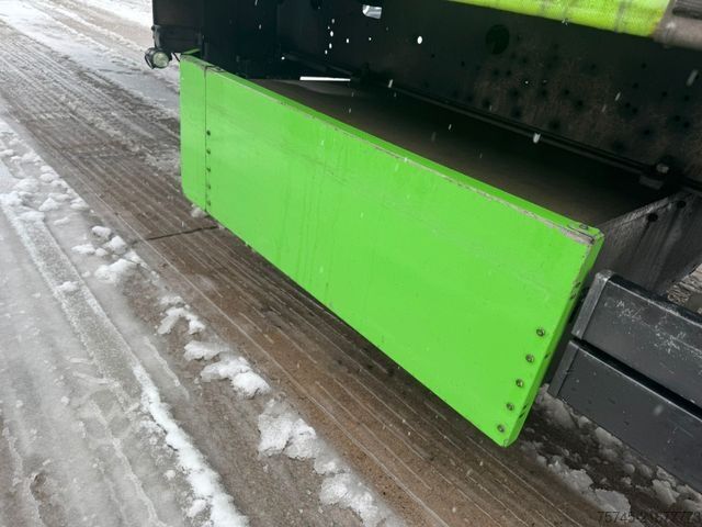 Open semitrailer with tarp SCHMITZ CARGOBULL SCB*S3T *  * LIFTACHSE * HUBDACH*ÜBERBREITE