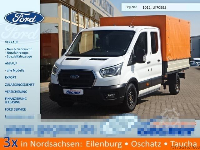 Transporter mit Pritsche & Plane FORD Transit Doka Pritsche 350 L3 Trend 4x4 Standhzg