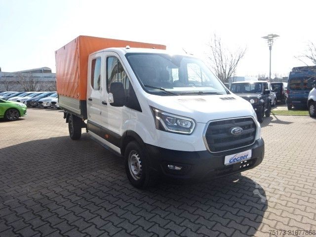 Transporter mit Pritsche & Plane FORD Transit Doka Pritsche 350 L3 Trend 4x4 Standhzg