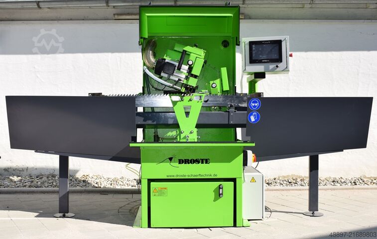 Schärfmaschine Gattersaege v8 Droste Schaerftechnik Venom V8 Gatterschärfmaschine