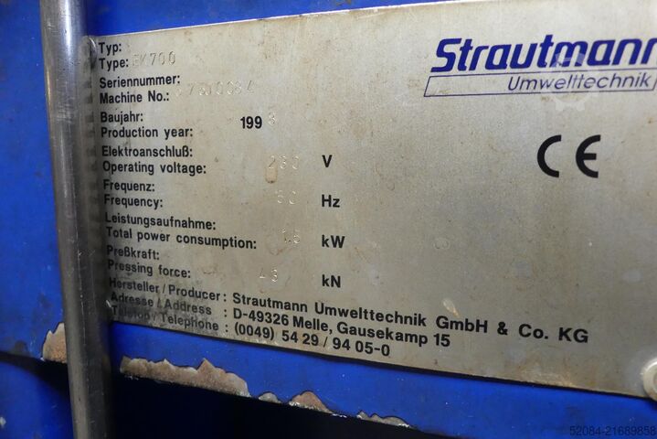 Strautmann - Folienpresse Strautmann EK 700