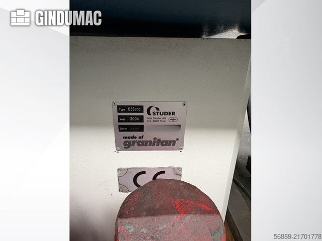 STUDER  S33 CNC STUDER S33 CNC