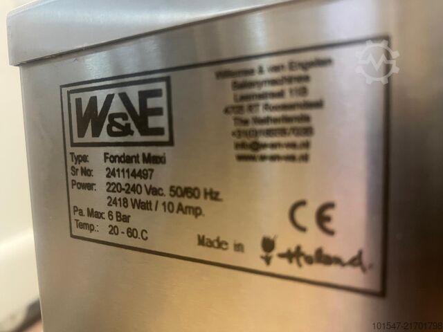 Icing Spray Machine W&VE 