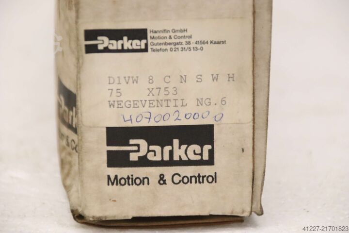 Wegeventil Parker D1VW8CNSWH75X753