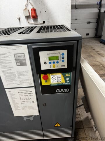 Piston compressor Atlas Copco GA18 P