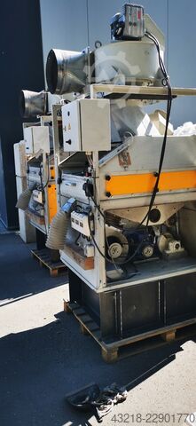 Separation table, heavy-part separator Hamatec EXAKT II