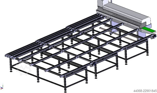Ausführtisch für Pertici Scarabeo Pertici Outfeed table