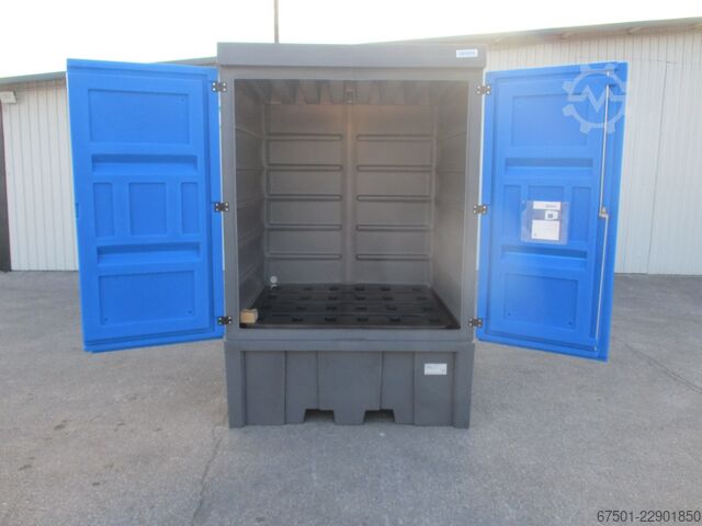 Shelf sump, drip tray, pallet sump DENIOS Auffangpalette Poly safe (3560)
