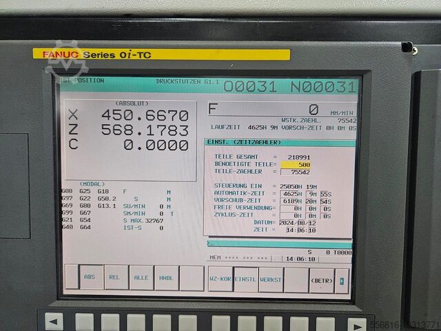 CNC lathe WEMAS DZ300