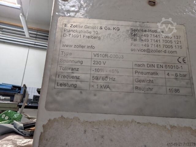 Tool presetter ZOLLER V510R-00003