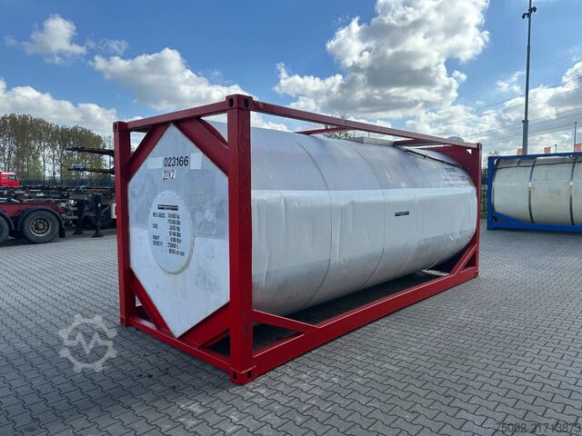 Tank container Trencor Containers 20FT ISO 25.000L T11 ADR until 03/2027