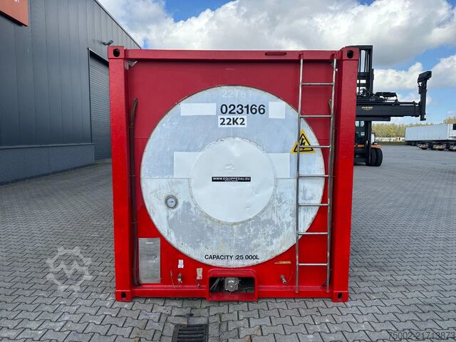 Tank container Trencor Containers 20FT ISO 25.000L T11 ADR until 03/2027