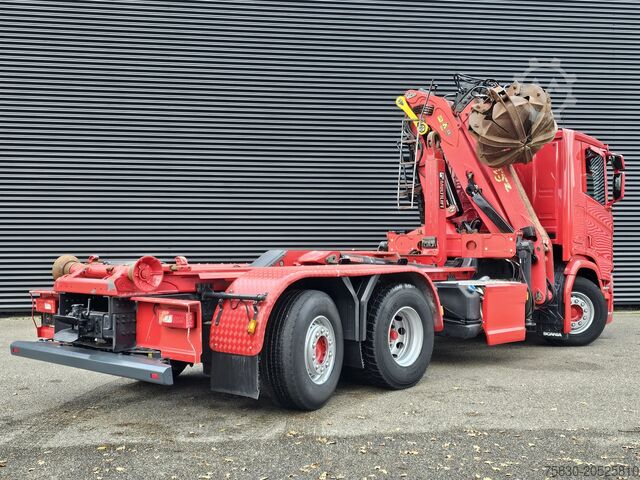 Hook arm system Scania R520 V8 6x2/4 / EPSILON CRANE + HOOKLIFT