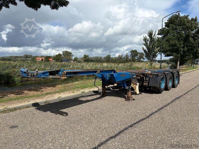 Container transport Pacton T3-010 Multi Chassis / BPW Axles / Liftaxle / N...