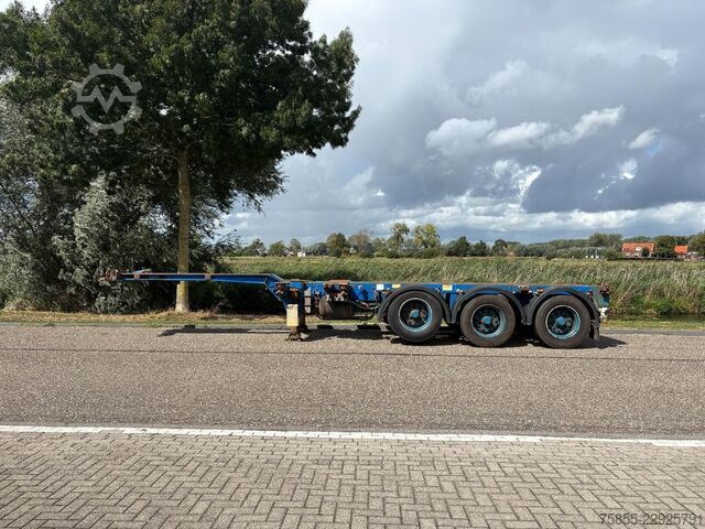 Container transport Pacton T3-010 Multi Chassis / BPW Axles / Liftaxle / N...
