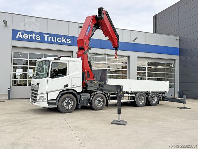 Crane truck DAF XD 450 FAD 8x4 -OCC402  TraXon - MX-Engine brak...