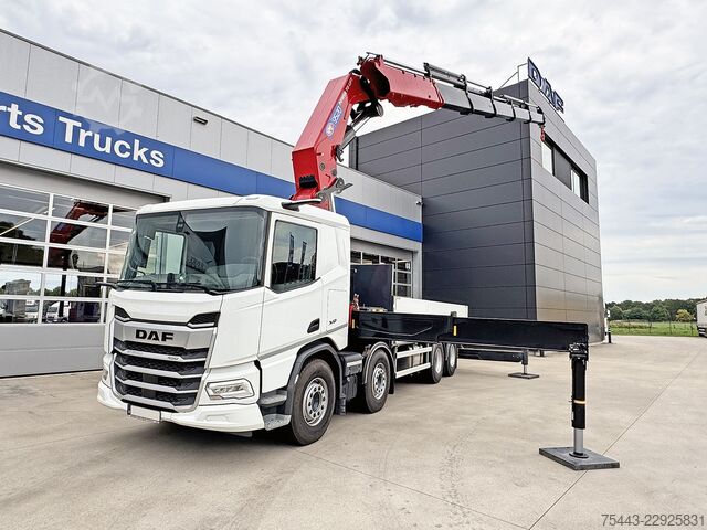 Crane truck DAF XD 450 FAD 8x4 -OCC402  TraXon - MX-Engine brak...