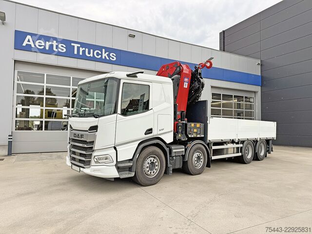 Crane truck DAF XD 450 FAD 8x4 -OCC402  TraXon - MX-Engine brak...