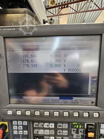 CNC lathe Okuma GENOS L300 EM With C axis