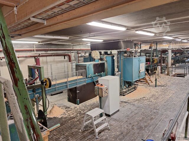 Ari Vislanda/Kockums chippers + double p ARI VISLANDA - Kochums sawmill line