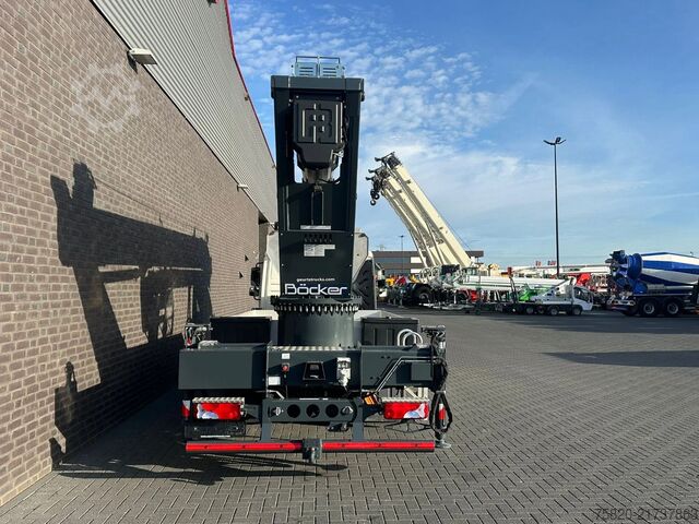 Crane truck MAN TGL 7.180 4X2 BB BOCKER AK37/4000 + JIB MONTAGE...