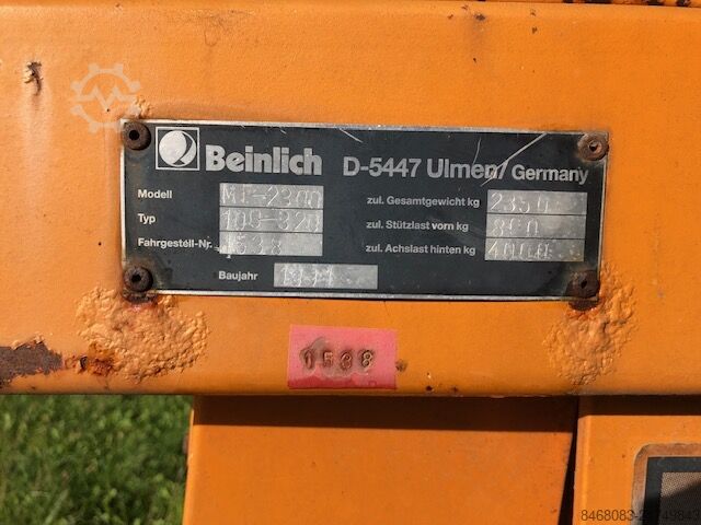 Irrigation equipment Beinlich MF-2300