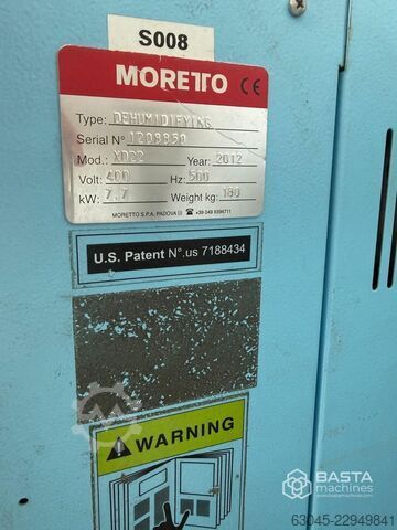 Moretto DEHUMIDIFYING XD22 (2012) Moretto DEHUMIDIFYING XD22