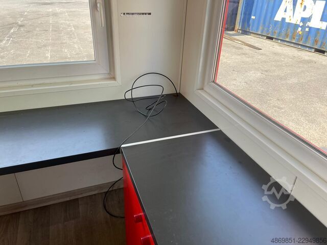 Workshop container  NAUTEXA Container Werkstatt Büro Office