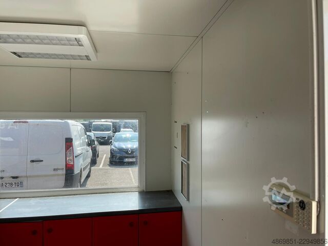 Workshop container  NAUTEXA Container Werkstatt Büro Office