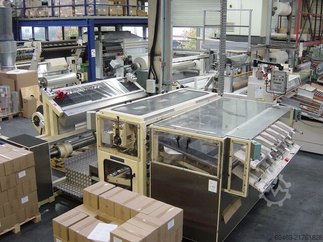 Cuts from roll into A4 or A3 John Doel Sheeting Machine