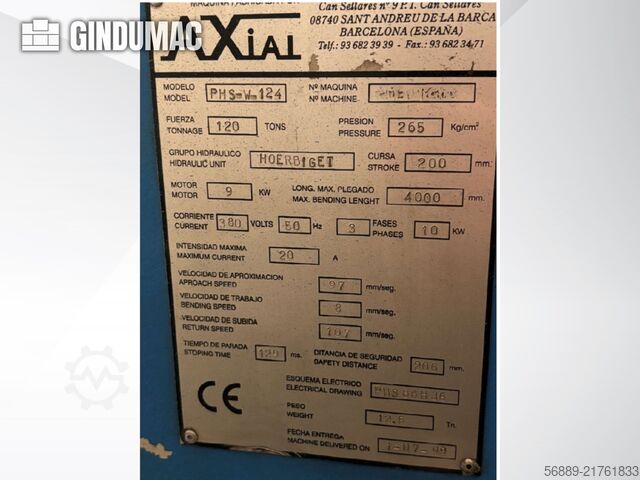 Axial PHS-W-124 Axial PHS-W-124