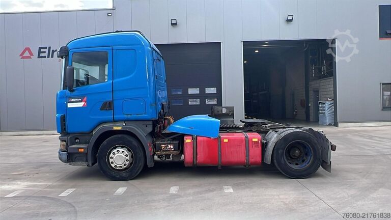 Standard tractor Scania 114 - 380 (FOR PARTS / ENGINE GEARBOX RUNNING /...