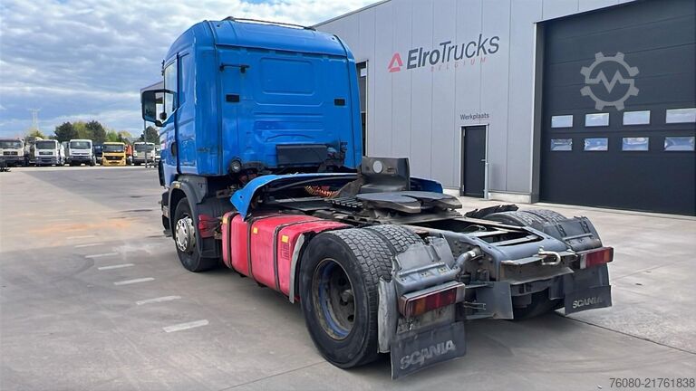 Standard tractor Scania 114 - 380 (FOR PARTS / ENGINE GEARBOX RUNNING /...