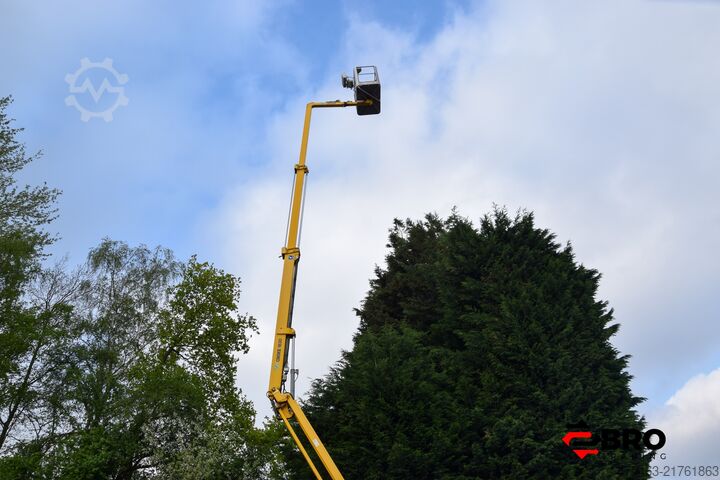 Trailer-mounted aerial work platform + Self-propelled Ommelift 1830 EBZX Aanhangerhoogwerker