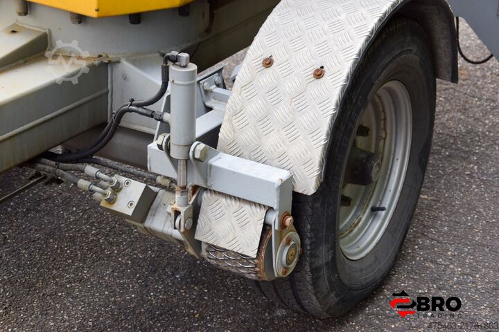 Trailer-mounted aerial work platform + Self-propelled Ommelift 1830 EBZX Aanhangerhoogwerker