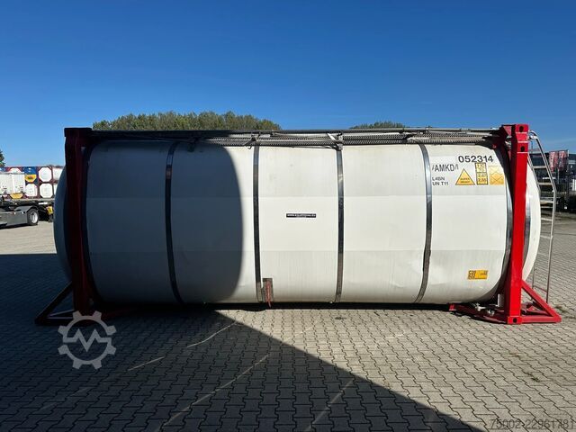 Tank container Van Hool 20FT SWAP BODY / 30.600L / 3 comp (7.500L + 15...