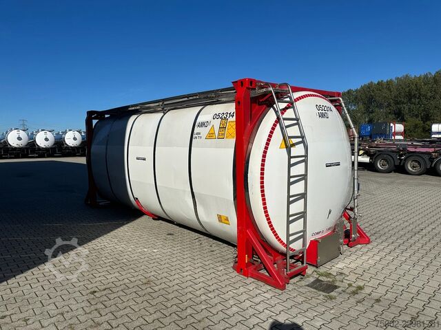 Tank container Van Hool 20FT SWAP BODY / 30.600L / 3 comp (7.500L + 15...
