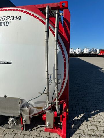 Tank container Van Hool 20FT SWAP BODY / 30.600L / 3 comp (7.500L + 15...