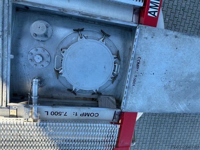 Tank container Van Hool 20FT SWAP BODY / 30.600L / 3 comp (7.500L + 15...