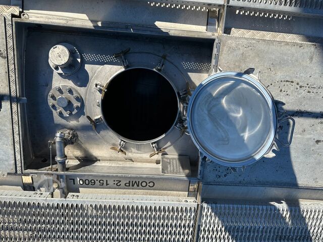 Tank container Van Hool 20FT SWAP BODY / 30.600L / 3 comp (7.500L + 15...