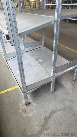 Shelf rack with inclined shelf SSI Schäfer R3000
