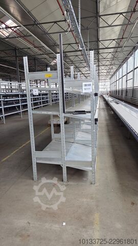 Shelf rack with inclined shelf SSI Schäfer R3000