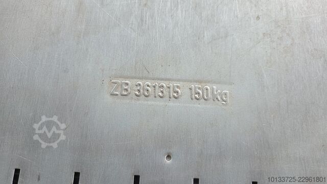 Shelf rack with inclined shelf SSI Schäfer R3000