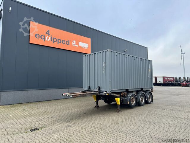 Container transportation D-TEC FLEXITRAILER TRACTION / ADR / SAF + discbrakes ...