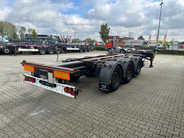 Container transportation D-TEC FLEXITRAILER TRACTION / ADR / SAF + discbrakes ...