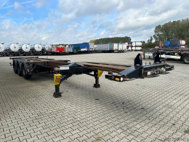 Container transportation D-TEC FLEXITRAILER TRACTION / ADR / SAF + discbrakes ...
