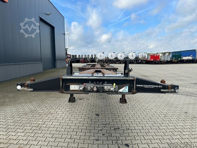 Container transportation D-TEC FLEXITRAILER TRACTION / ADR / SAF + discbrakes ...