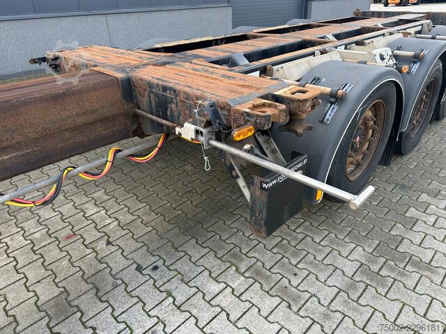 Container transportation D-TEC FLEXITRAILER TRACTION / ADR / SAF + discbrakes ...