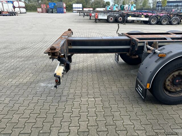 Container transportation D-TEC FLEXITRAILER TRACTION / ADR / SAF + discbrakes ...