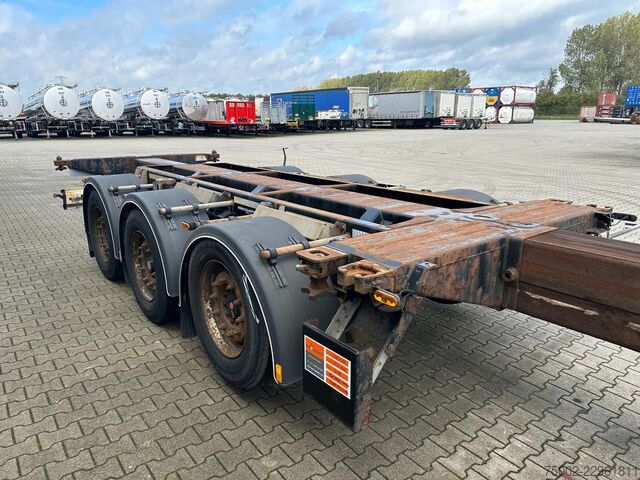 Container transportation D-TEC FLEXITRAILER TRACTION / ADR / SAF + discbrakes ...